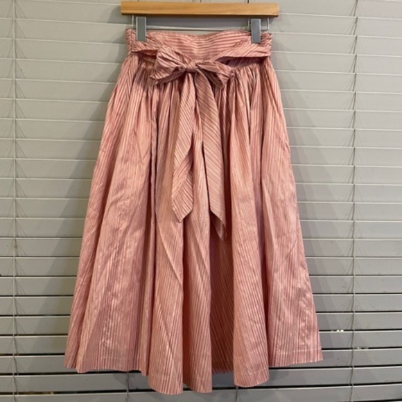 J.McLaughlin Pink High Waisted Formal Skirt - Picture 1 of 8